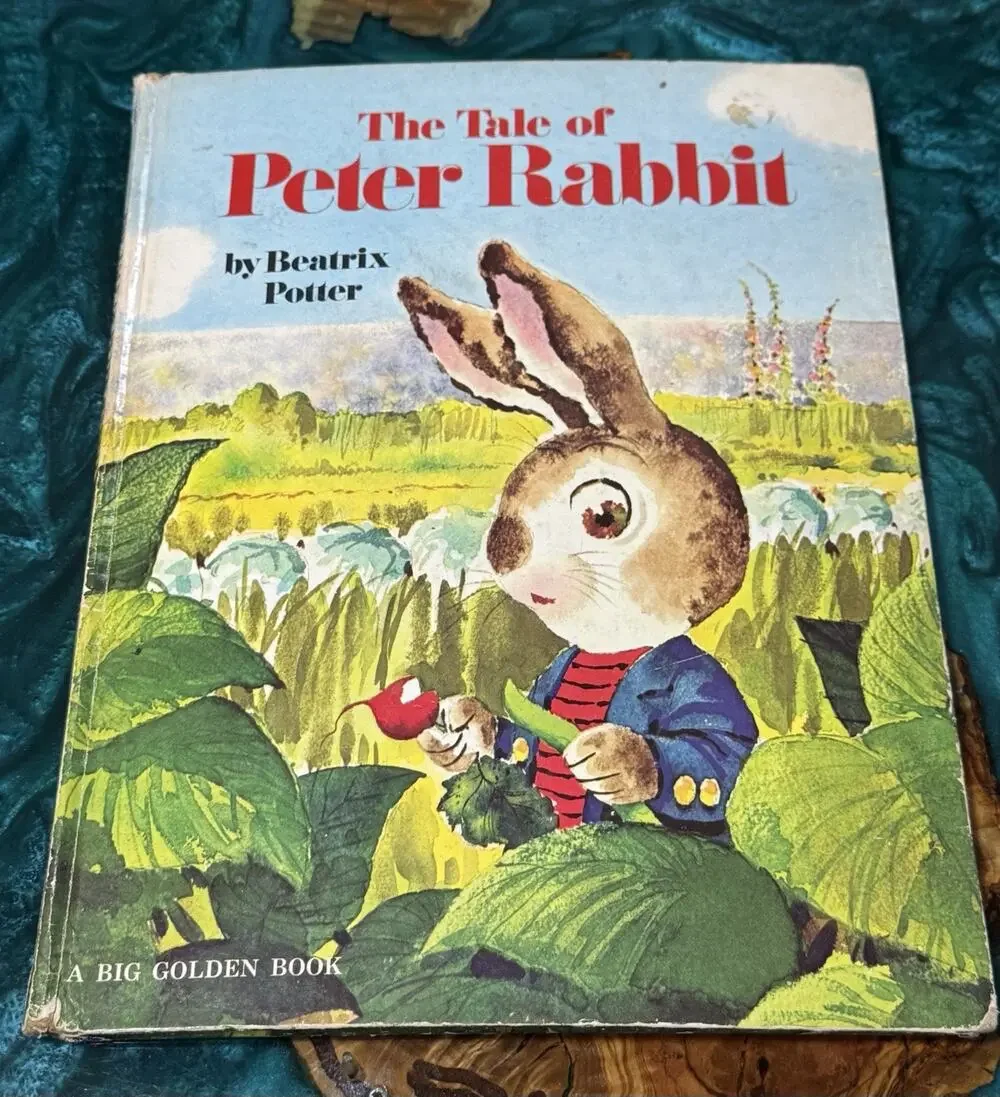 The Tale of Peter Rabbit, a Big Golden Book 1976 by Beatrix Potter